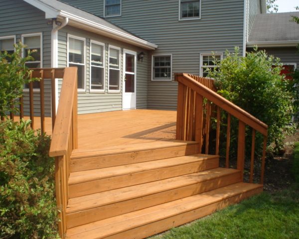 Deck Cleaning and Sealing Job|South Bend, Indiana